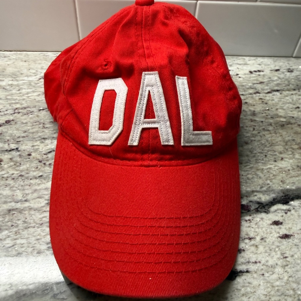 DAL (Dallas) hat by Aviate in red